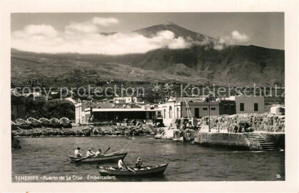 Puerto de la Cruz Embarcadero El Teido Vulkan