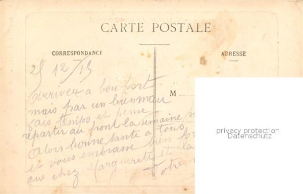 Lure Haute-Saone Avenue Carnot Entrée du Quartier de Cav – Bild 2
