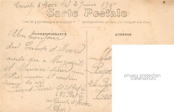 Camp d Avord Vue Generale – Bild 2