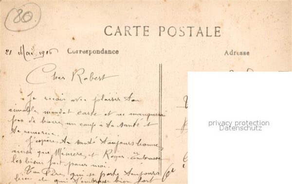 Villers-Bretonneux Avenue de la Gare – Bild 2
