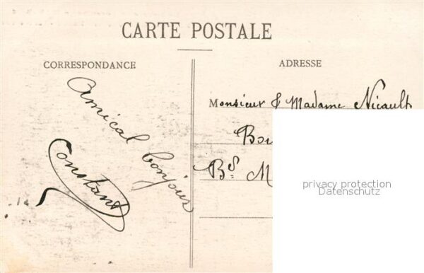 Baccarat bombardée par les Allemands Ruines Gran – Bild 2