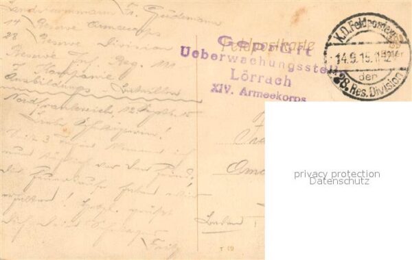 Bapaume Rue d_Arras Prüfstempel – Bild 2