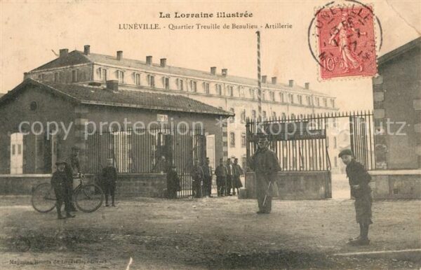 Luneville Quartier Treuille de Beaulieu Artieller