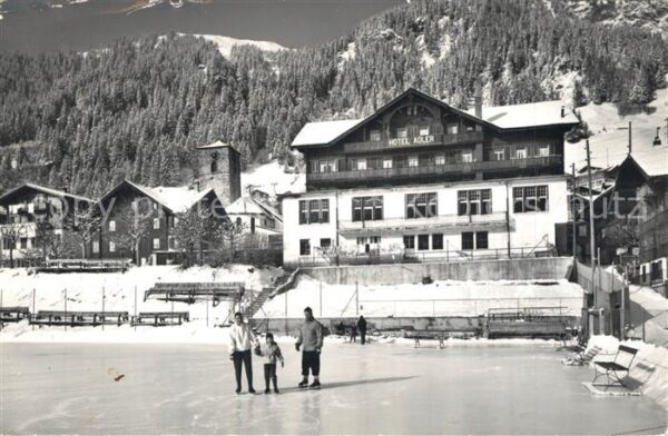 Adelboden Hotel Adler Eislaufbahn Schwandfeldspit