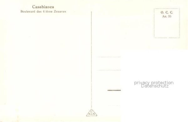 Casablanca Boulevard des 4ième Zouaves – Bild 2