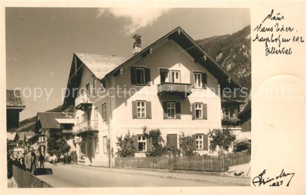 Mayrhofen Zillertal Gästehaus Pension Haus Eder