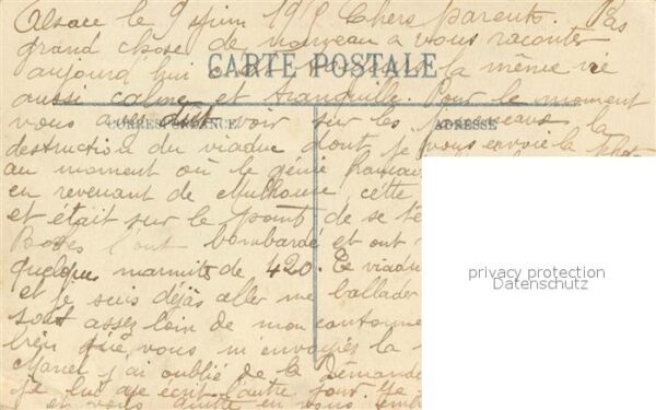 Dannemarie Haut-Rhin Viaduc détruit Grande Guerre 1. Weltkri – Bild 2