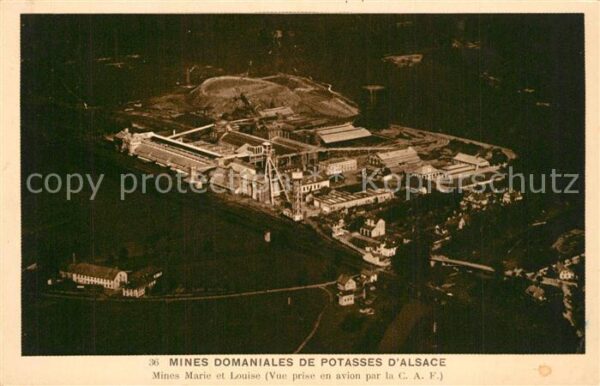 Mines Marie et Louise Sainte-Marie-aux-M Mines domaniales de Potasses d_Alsace v