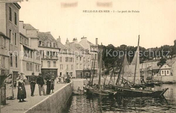 Belle-Ile-en-Mer Port de Palais Bateaux