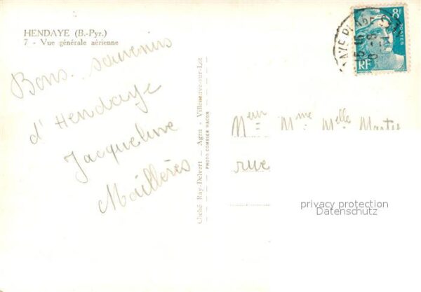 Hendaye Pyrenees Atlantiques Vue aérienne – Bild 2