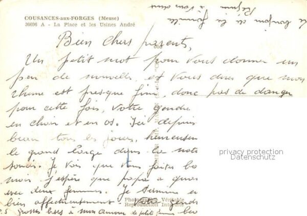 Cousances-les-Forges La Place et les Usines André vue aérien – Bild 2