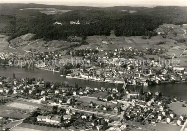 Stein Rhein Fliegeraufnahme