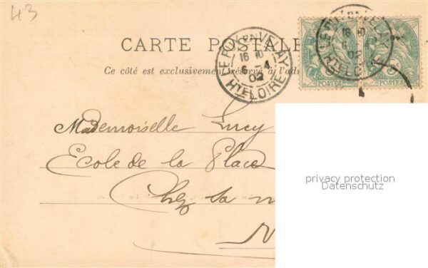 Le Puy-en-Velay Palais de Justice et le Théâtre vue pri – Bild 2