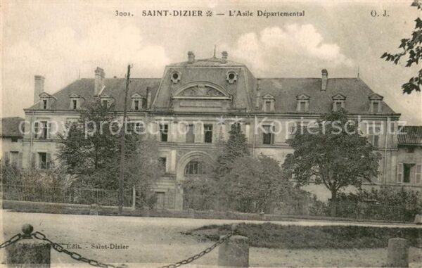 Saint-Dizier Haute-Marne Asile Départemental