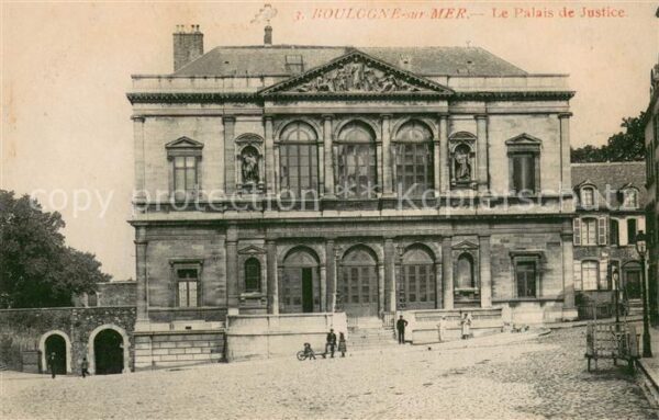 Boulogne-sur-Mer Palais de Justice Justizpalast