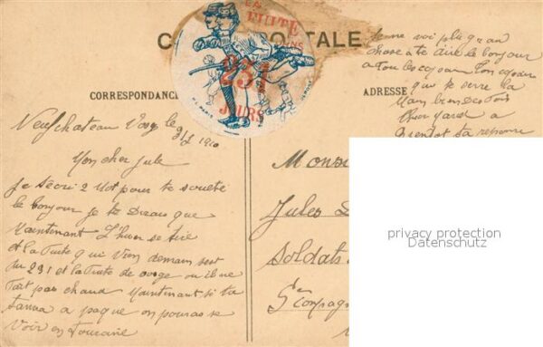 Neufchateau Vosges Vue prise du Chemin du Cimetière – Bild 2
