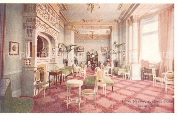 Monte-Carlo Hotel Metropole Ladies_ Room