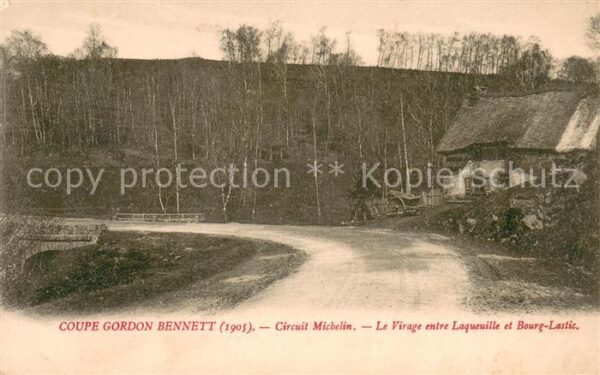 Laqueuille Coupe Gordon Bennet Circuit Michelin Le