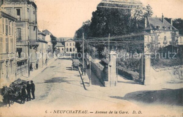 Neufchateau Vosges Avenue de la Gare