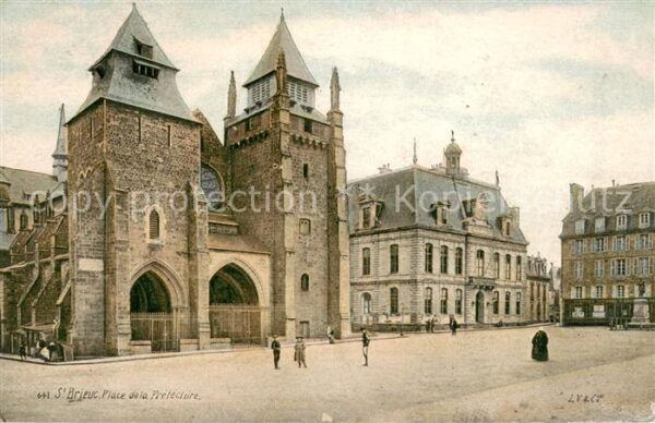 Saint-Brieuc Cotes-d Armor Place de la Prefecture