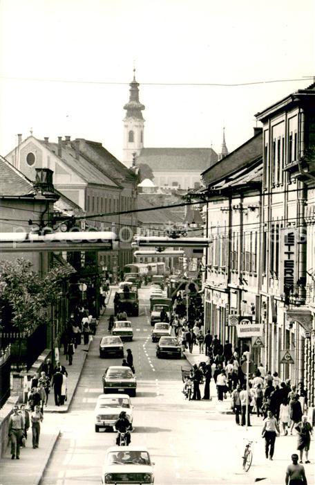 Eger  Ungarn HU Szechenyi utca