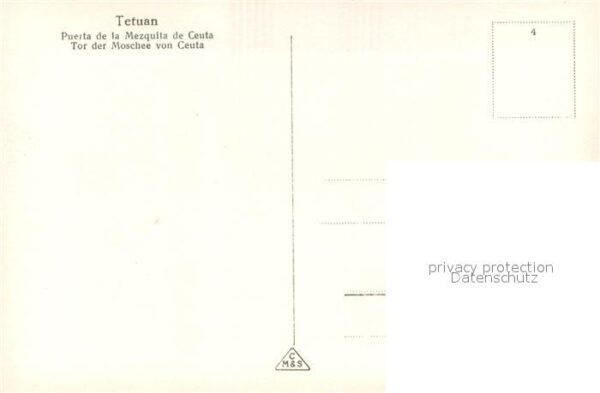 Tetuan Tor der Moschee von Ceuta – Bild 2
