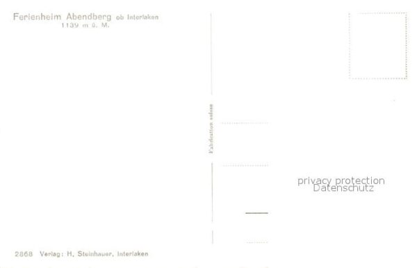 Interlaken BE Ferienheim Abendberg – Bild 2