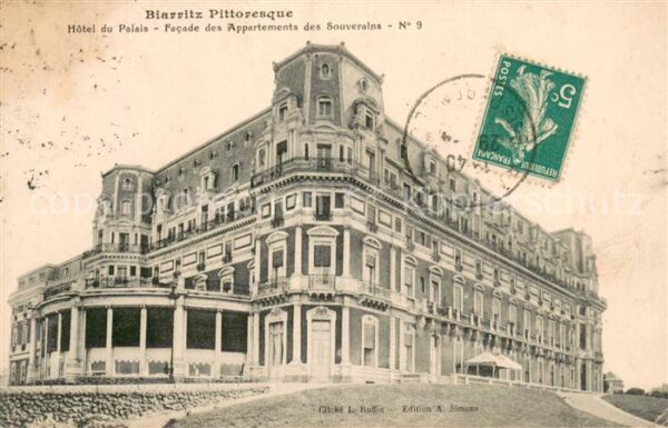 Biarritz Pyrenees Atlantiques Hotel du Palais Appartements des Souver