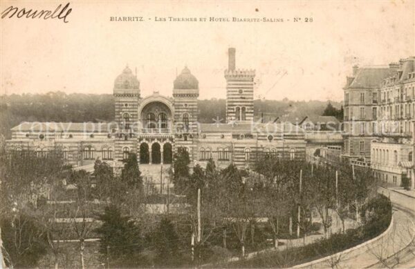 Biarritz Pyrenees Atlantiques Thermes Hotel Biarritz-Salins