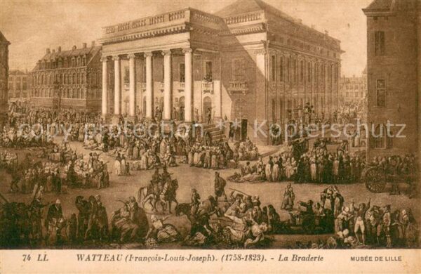 Lille Nord La Braderie Francois-Louis-Joseph Watte