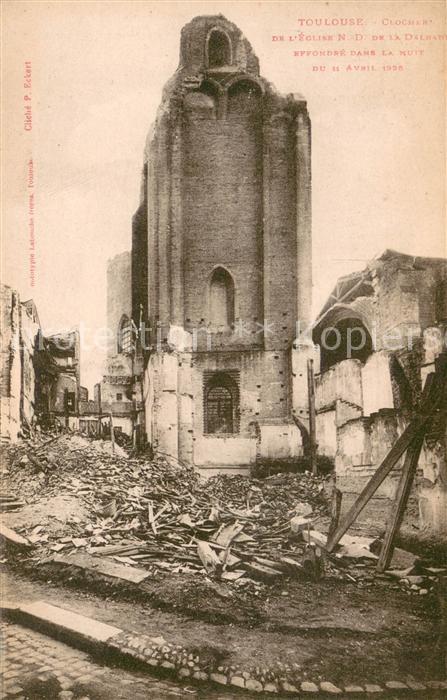 Toulouse Haute-Garonne Clocher de l'Eglise