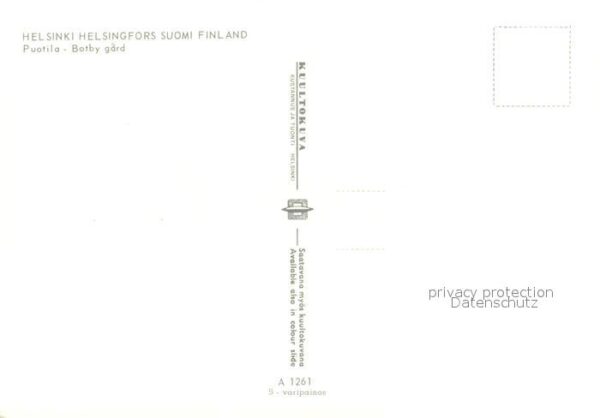 Helsinki Puotila Botby gard – Bild 2