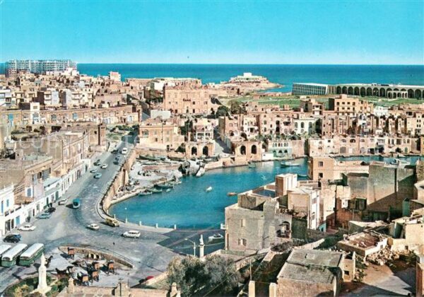 Malta Mdina Spinola Bay Aerial View