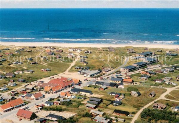 Henne Strand Fliegeraufnahme