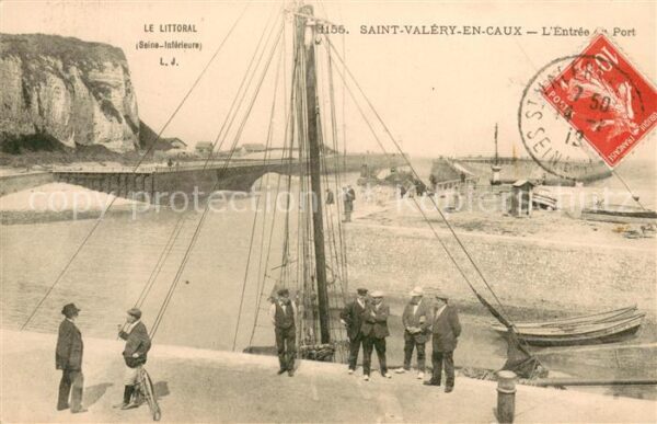 Saint-Valery-en-Caux Entrée du port