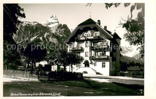 Ehrwald Tirol Hotel Sonnenspitze Alpen