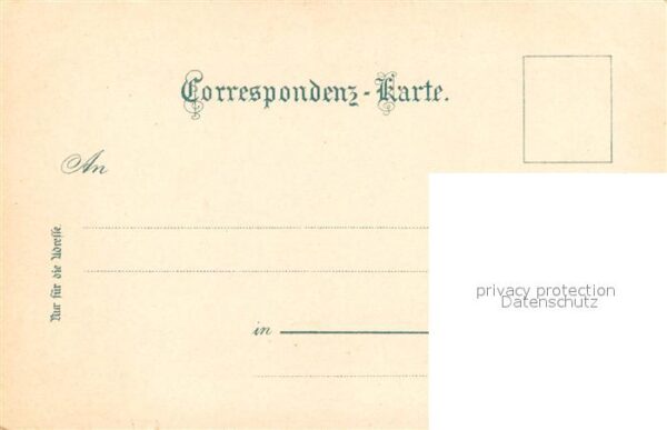 Meran Merano Neues Stadttheater Künstlerkarte Litho – Bild 2