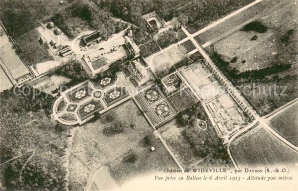 Davron Chateau de Wideville vue prise en ballo