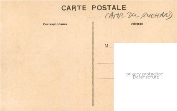Camp du Ruchard Instruction des mitrailleuses – Bild 2