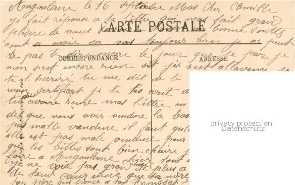 Angouleme Rampe d_Aguesseau et Rue de la Corderie – Bild 2