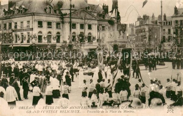 Orleans Loiret Fêtes du 500e anniversaire de Jeanne d_