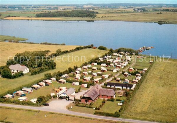 Assens Daenemark Sandager Naes Camping Fliegeraufnahme