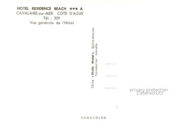 Cavalaire-sur-Mer Hôtel Residence Beach – Bild 2