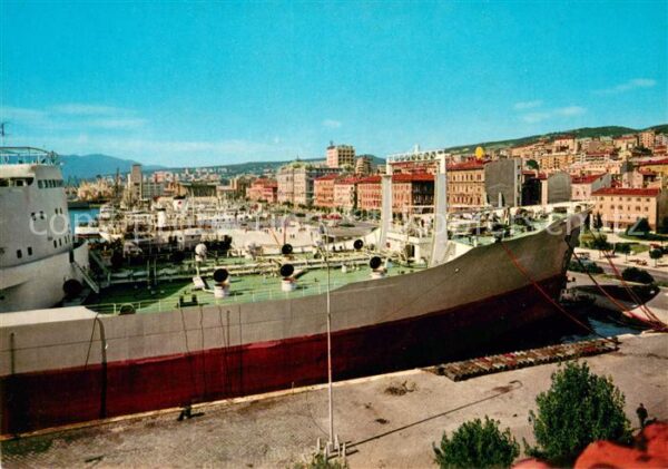 Rijeka Fiume Hafen Hochseeschiffe