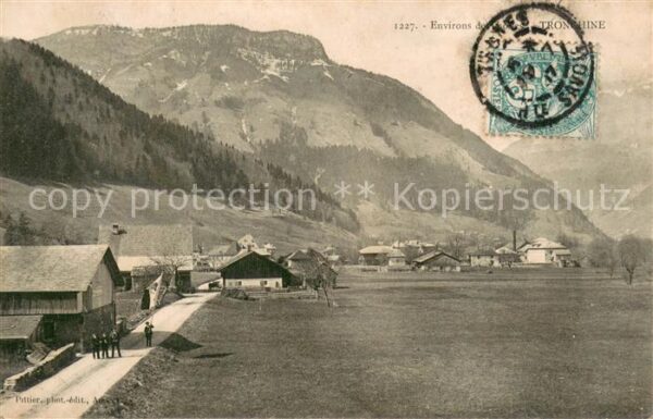 Tronchine Vue Generale Alpes