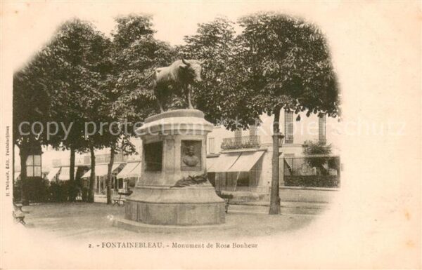 Fontainebleau Seine et Marne Monument de Rosa Bonheur