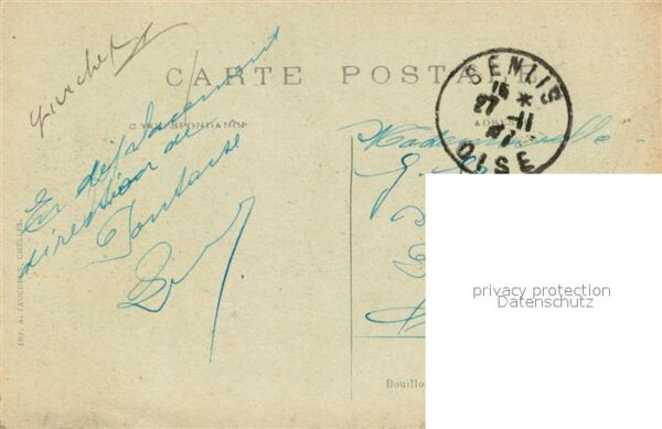 Senlis Oise Guerre Sept 1914 Maison du Capitaine Fe – Bild 2