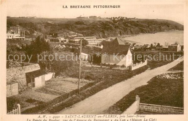 Saint Laurent en Plerin La Pointe du Roselier vue de l’Annexe d