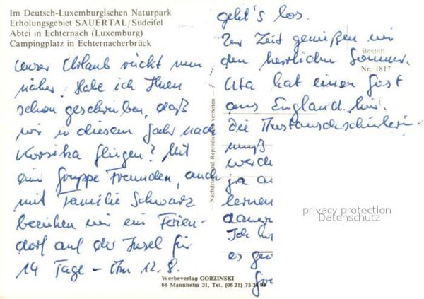 Echternach Abtei Campingplatz in Echternacherbrück – Bild 2