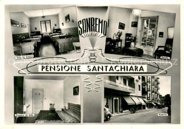 Sanremo Pensione Santachiara Sala da pranzo Sal